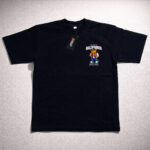 Printed Round Neck T-Shirts - California Black - Image 3
