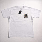 Printed Round Neck T-Shirts - White - Image 3