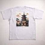 Printed Round Neck T-Shirts - White - Image 4