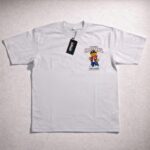 Printed Round Neck T-Shirts - California White - Image 3